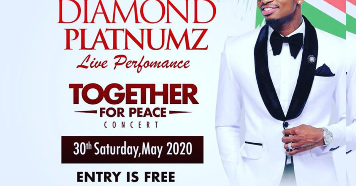 Diamond Platnumz Roars for Juba Peace Concert