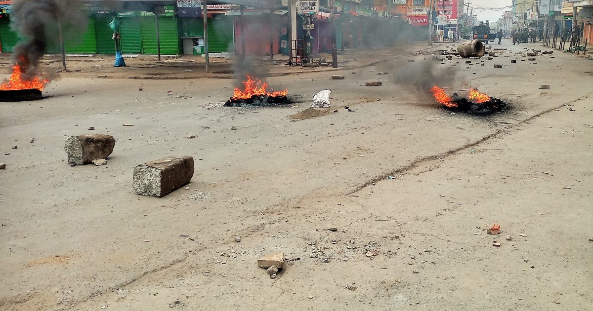 Chaos in Nakuru as Matatu Operators Riot