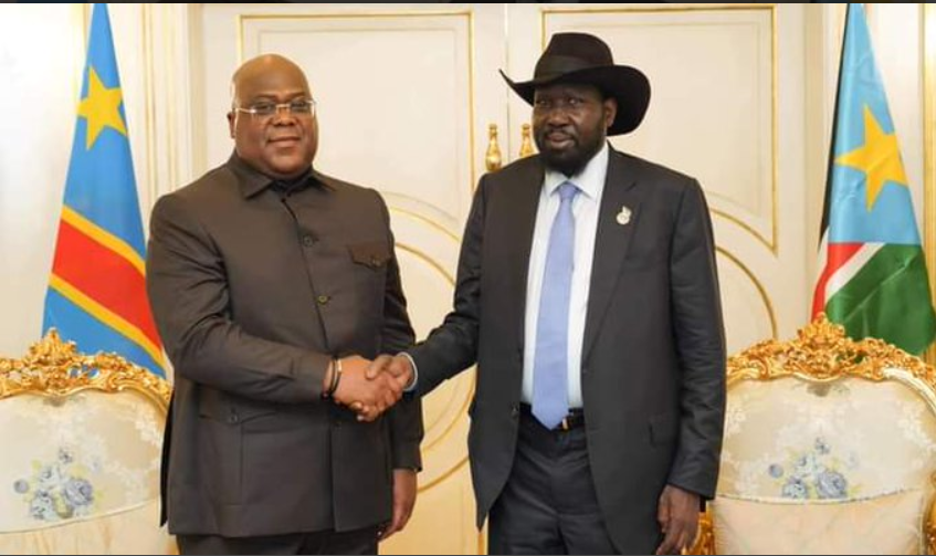 Presidents Kiir, and Felix agree to combat insecurity along South Sudan –  DRC border